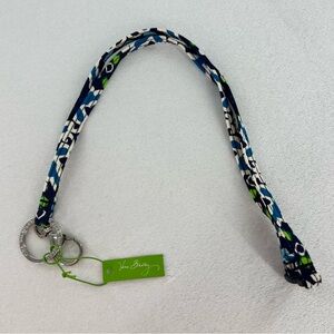NWT Vera Bradley Ink Blue Lanyard